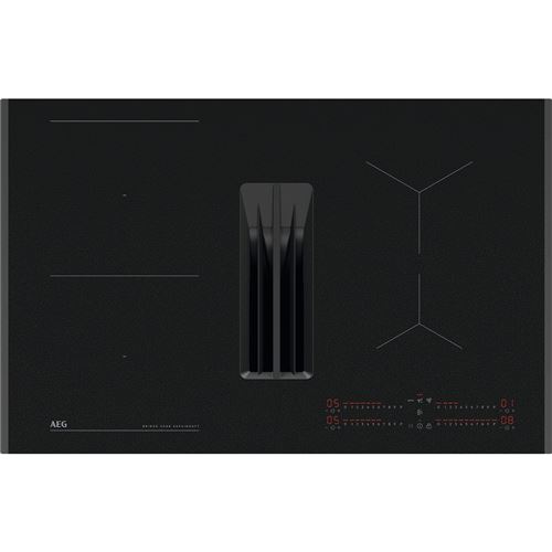 Plaque de cuisson avec hotte intégrée AEG TH84CB03FZ SaphirMatt