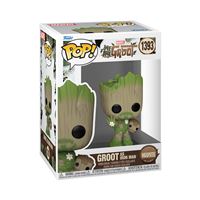 Figurine Funko Pop Marvel We Are Groot Iron Man