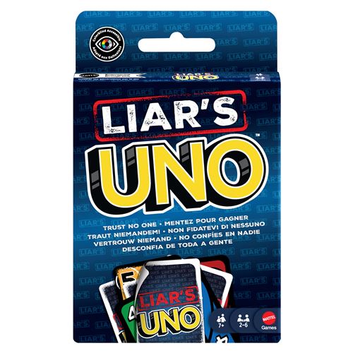 Jeu d’ambiance Mattel Uno Liar's