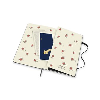 Agenda scolaire semainier Moleskine Edition Petit Prince Format de poche 2021-2022 Gris et Jaune