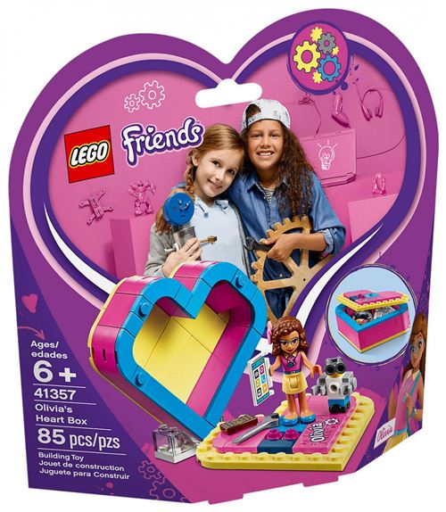 Acheter LEGO® Friends 41357 La boîte cœur d'Olivia État correct - 29,99 € LEGO® Friends 41357 La boîte cœur d'Olivia État correct - Lego reconditionné disponible sur Fnac