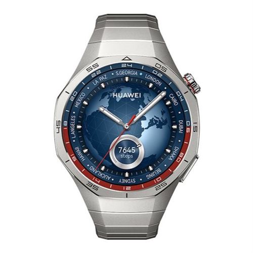 Montre connectée Huawei Watch GT 5 Pro 46 mm titane avec bracelet en titane