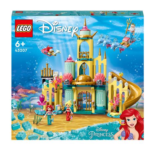 LEGO® Disney™ 43207 Le palais sous-marin d’Ariel