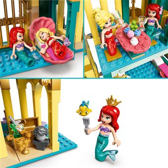 LEGO® Disney™ 43207 Le palais sous-marin d’Ariel