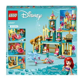 LEGO® Disney™ 43207 Le palais sous-marin d’Ariel