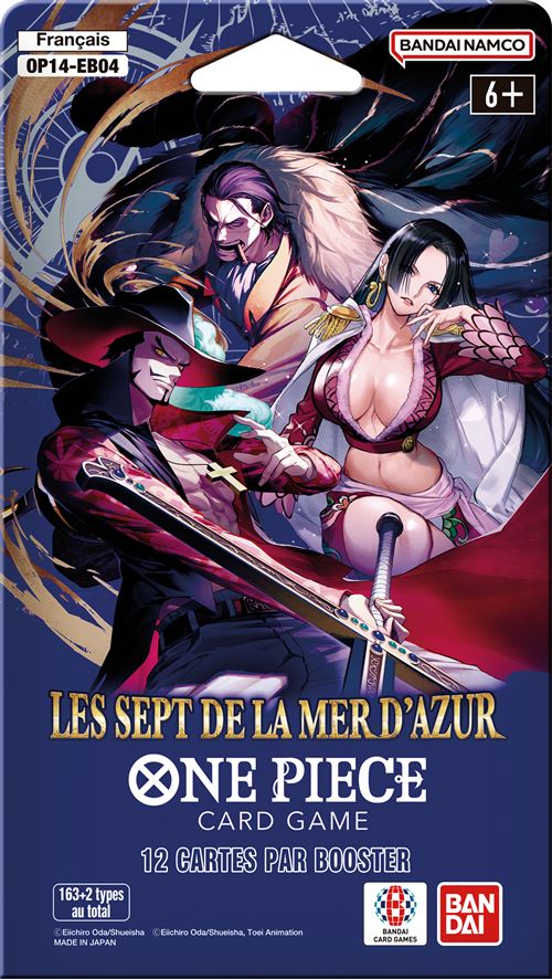 Carte à collectionner One Piece Les Sept de la Mer d' Booster Blister