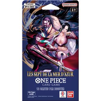 Carte à collectionner One Piece Les Sept de la Mer d'Azur Booster Blister