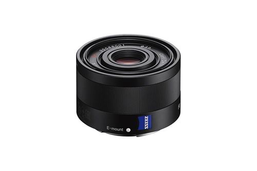 Objectif hybride Sony Sonnar T* FE 35mm f/2,8 ZA Zeiss noir État correct -  reconditionné disponible sur Fnac