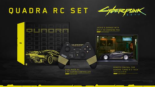 Coffret Quadra RC Turbo-R V-Tech Cyberpunk 2077