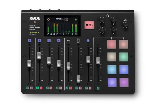 Console de mixage pour radiodiffusion Rode RODECaster Pro Noir