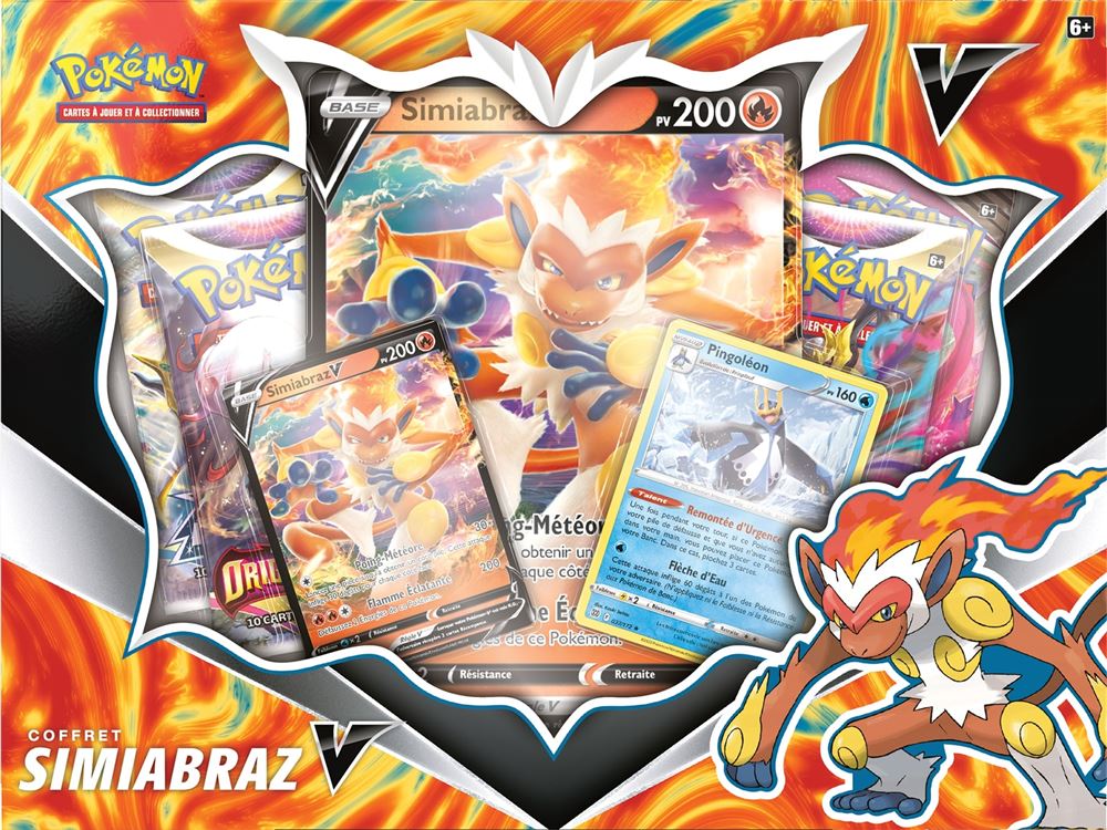 Cartes à collectionner Pokémon Pack Portfolio et Booster - Carte à