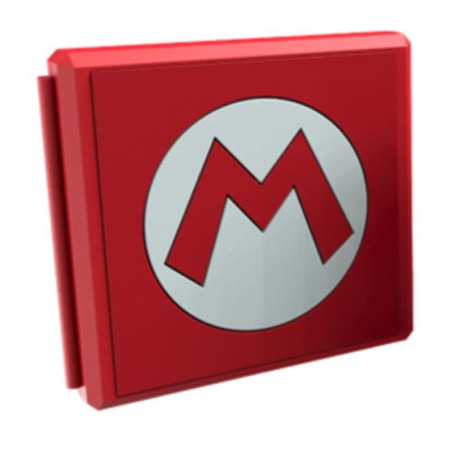 Boîtier de rangement Nintendo Mario M Symbol pour Nintendo Switch