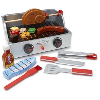 Kit de barbecue et Rôtisserie en bois Melissa et Doug