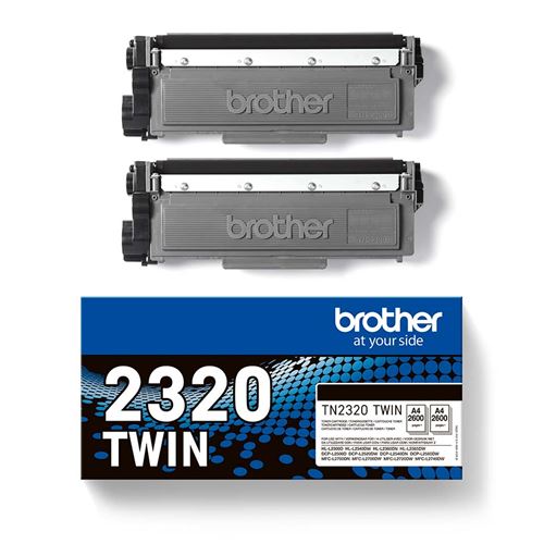 Brother TN 2320 Twin Pack - vue 2