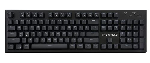 Gaming-toetsenbord De G-Lab Keyz Carbon Black