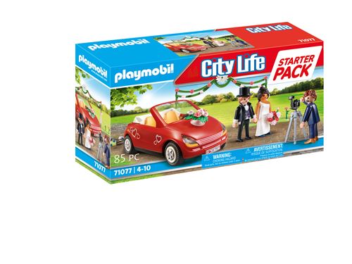 Playmobil City Life 71077 Couple De Mariés