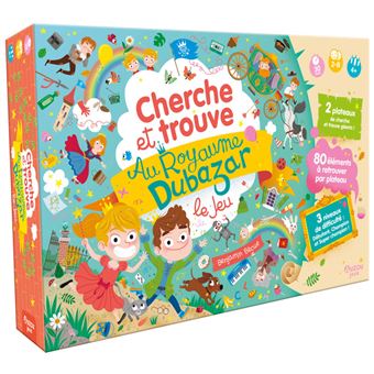 Jeu de société Auzou Cherche et trouve au Royaume Dubazar