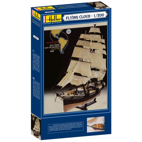 HELLER Maquette bateau  FLYING CLOUD- 1/200 - Maquette de bateau