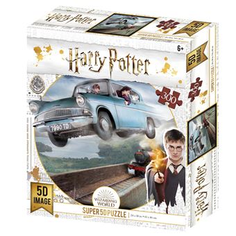 Puzzle 300 pièces Prime 3D Harry Potter Ford Anglia