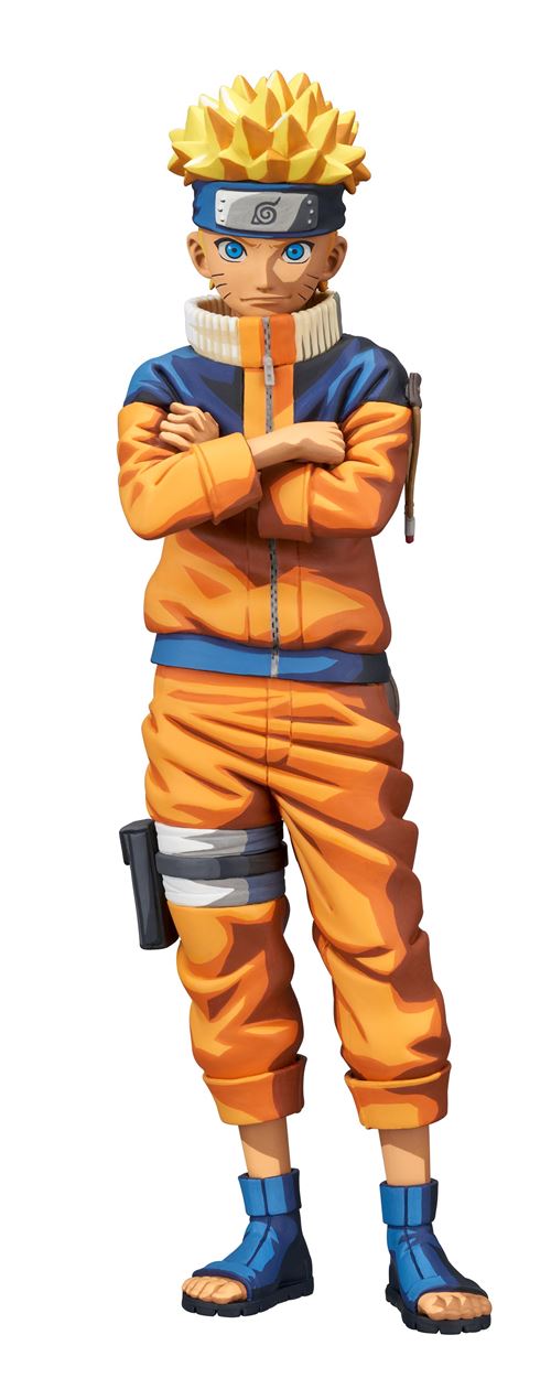 Figurine de collection Banpresto Naruto Grandista Uzumaki