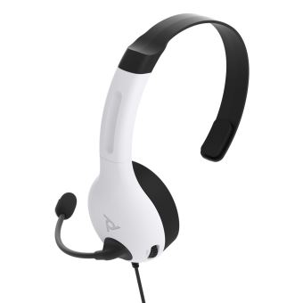 Casque Gaming filaire PDP LVL30 Blanc pour Xbox One