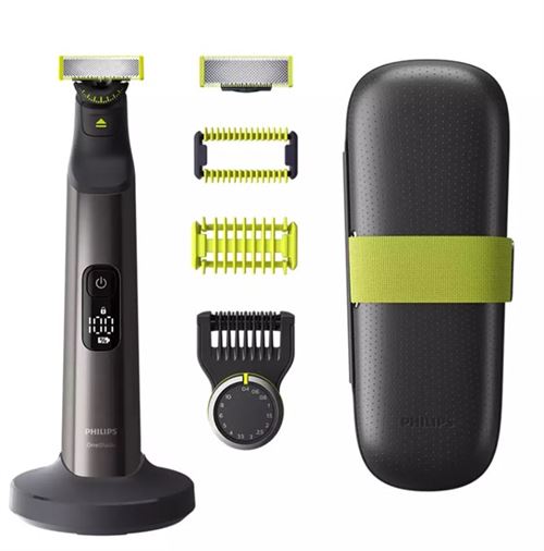 Tondeuse Philips Oneblade Pro Visage et Corps Qp6651/61 5,4 W Chromé