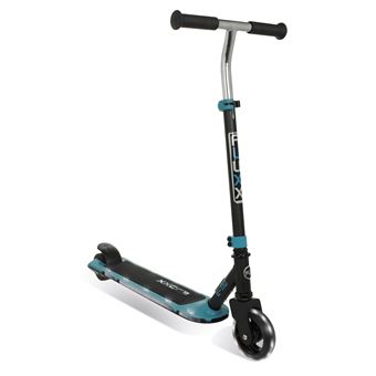 Fluxx - Trottinette électrique 2 roues E-110 dès 6 ans - Noir-Bleu - 1