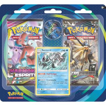 Pack jeu de cartes Asmodee Pokémon 2 Boosters Modèle aléatoire