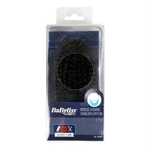 Brosse cheveux Babyliss BS794984 Barbe Mixte Sanglier Noir