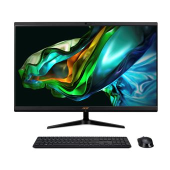 Acer All-in-one Desktop PC Aspire C27-1800 27" Intel Core i5 16 GB RAM 1 TB SSD Zwart - Franse Azerty - 1