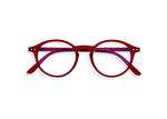 Lunettes pour écrans Izipizi forme ronde Rouge