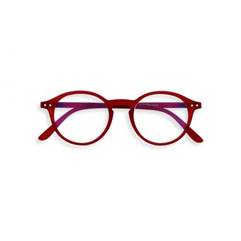 Lunettes pour écrans Izipizi forme ronde Rouge