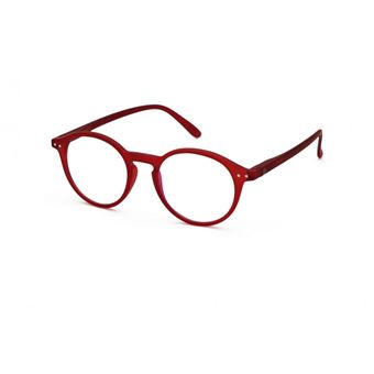 Lunettes pour écrans Izipizi forme ronde Rouge