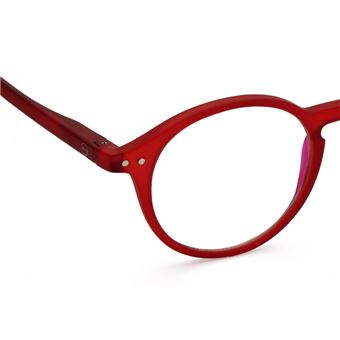 Lunettes pour écrans Izipizi forme ronde Rouge