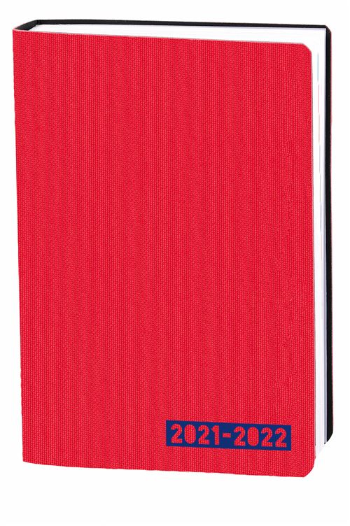Agenda scolaire journalier Quo Vadis 2021 2022 Galaxy Rouge