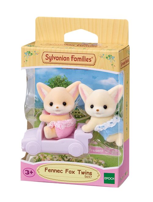 Figurines Sylvanian Families Les jumeaux Fennec