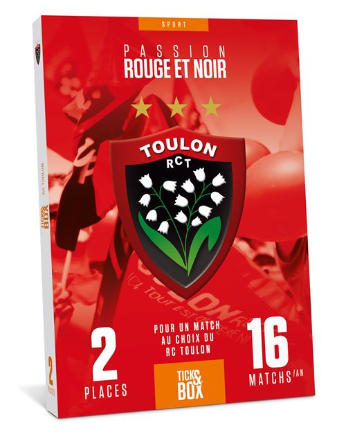 Coffret cadeau Ticknbox RC Toulon