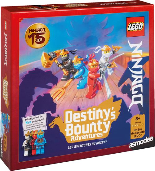 Jeu de stratégie Asmodee LEGO® Ninjago® Destiny’ Bounty Adventures