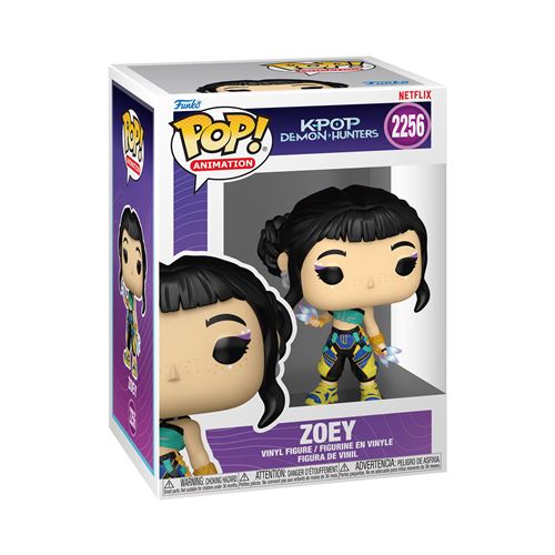 Figurine Funko Pop Animation K Pop Demon Hunters Zoey - vue 2