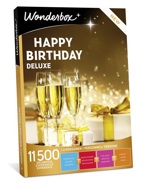 Wonderbox Happy Birthday Deluxe 2022