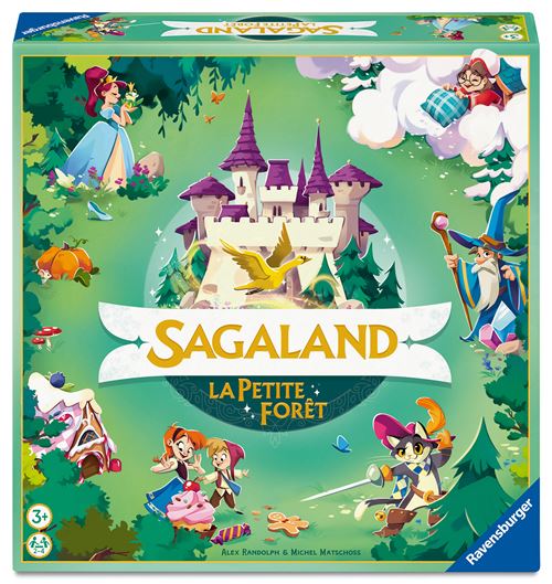 Jeu De Mémoire Ravensburger La Petite Forêt De Sagaland – 2-4 Joueurs, Dès 3 Ans