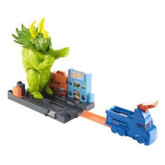 Circuit voitures Hot Wheels Attaque du Triceratops