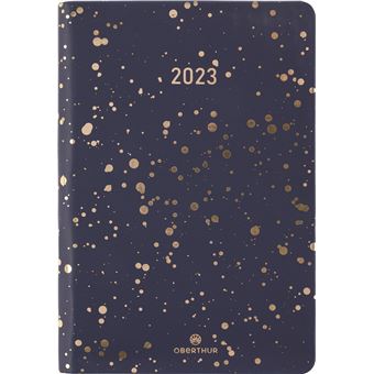 AGENDA 2023 SEMAINIER 15 CELESTE BLEU
