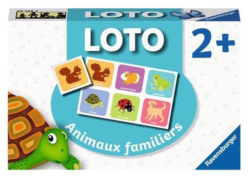 Jeu Classique Ravensburger Loto Animaux Familiers