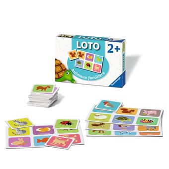 Jeu classique Ravensburger Loto Animaux Familiers