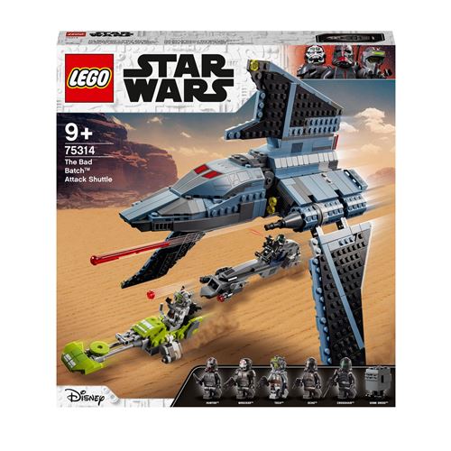 LEGO® Star Wars™ 75314 La Navette d’Attaque du Bad Batch™