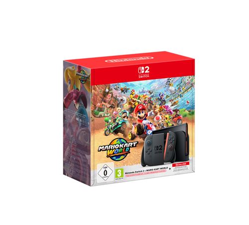 Pack console Nintendo Switch 2 + le jeu Mario Kart World NINTENDO SWITCH 2 - vue 1