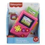 Jeu d'éveil Mattel Fisher-Price Première Console de Jeu Rose