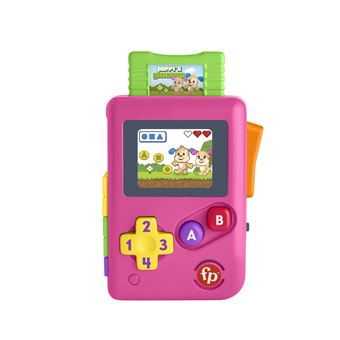 Jeu d'éveil Mattel Fisher-Price Première Console de Jeu Rose