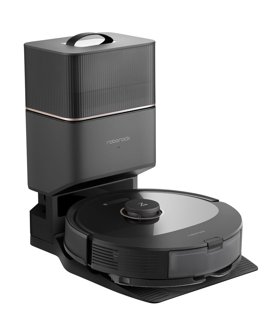 Aspirateur robot avec station Roborock Q8 Max+ Esp Edi Noir - Achat